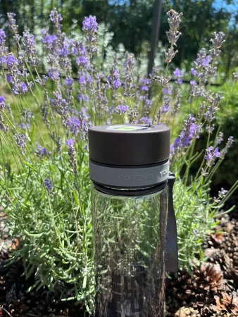 Пляшка для води CASNO 1000 мл KXN-1111 сіра