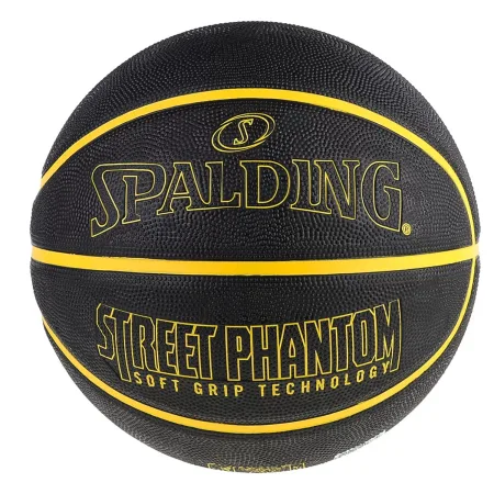 М'яч баскетбольний Spalding Phantom Black/Yellow size 7 84386Z (оригінал)