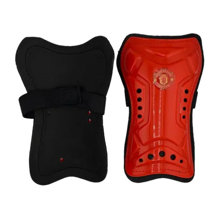 Щитки футбольні Sport 21cm червоний