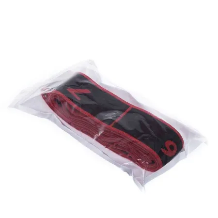 Стрічка для розтяжки еластичний еспандер Чорний червоний