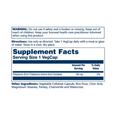 Potassium 99 мг - 100 капсул