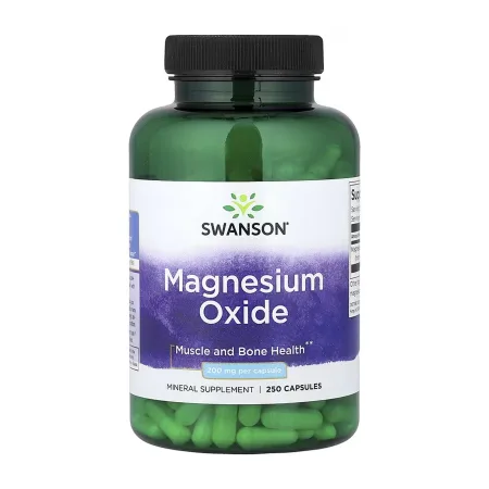 Magnesium Oxide 200 мг - 250 капсул