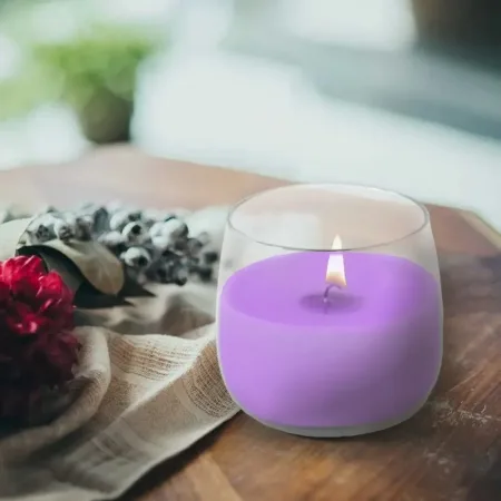 Ароматична свічка 'Bispol' в скляному стакані Бузок (SN 71-38)