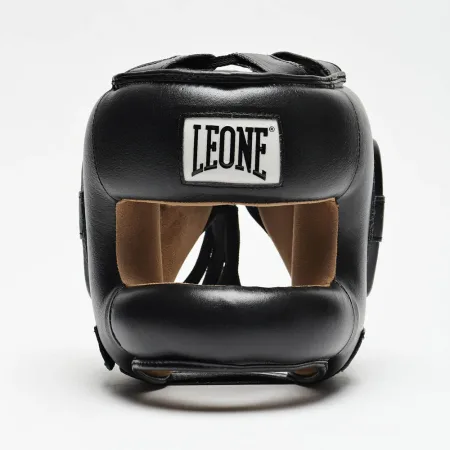 Боксерський шолом з бампером Leone CS425 Black L
