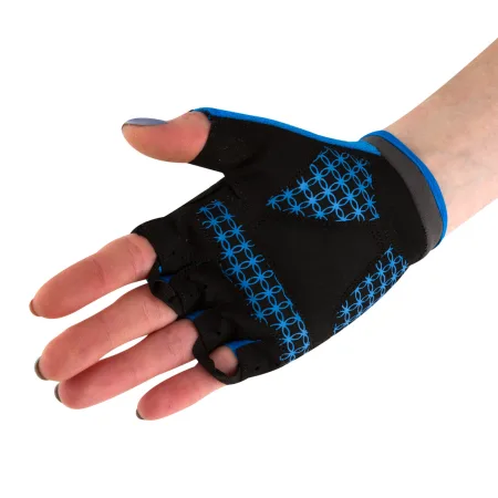 Велоперчатки женские PowerPlay 5284 D голубые - XS