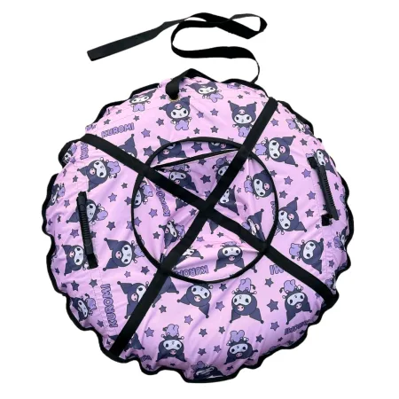 Тюбінг надувні санки ватрушка з камерою "курумі" 100 см