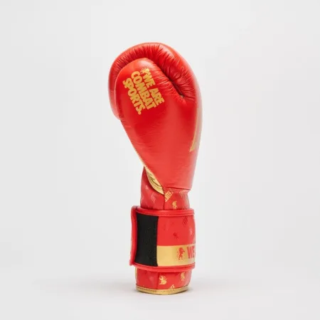 Боксерські рукавиці Leone GN220 DNA Red 16 унцій (бинти 4 м. в комплекті)