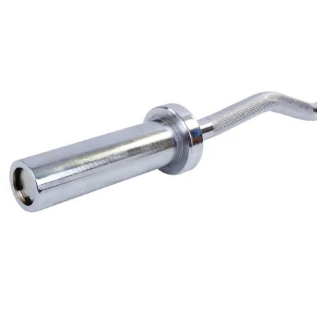 Гриф для штанги олімпійський вигнутий W-подібний 1,2 м 50 мм