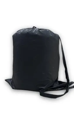 Спальний мішок ковдра з капюшоном чорний