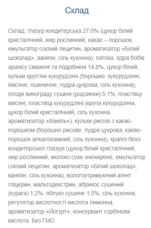 Nutty Way - 20x40 г глазурований