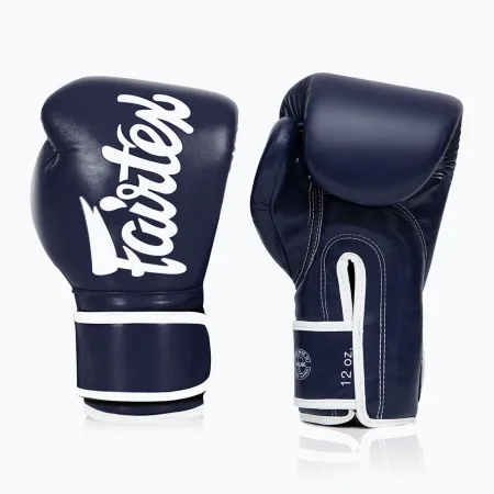 Боксерські рукавиці Fairtex BGV14 Blue 10 унцій (бинти в комплекті)