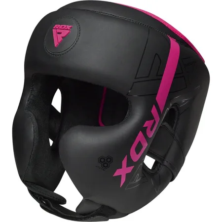 Боксерський шолом RDX F6 KARA Matte Pink S