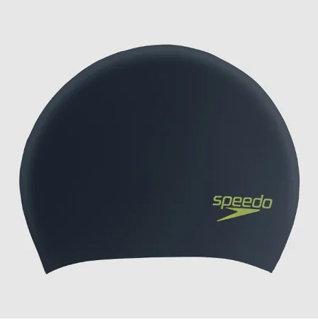 Шапка для плавання Speedo LONG HAIR CAP JU Чорний Дитячий 8-12809F952 (Оригінал)