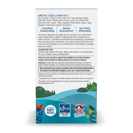 Arctic Cod Liver Oil - 90 софтгель