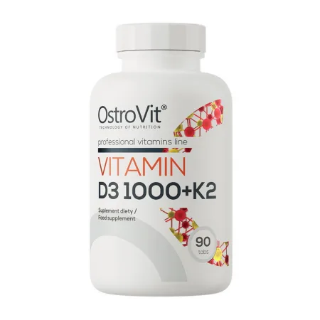Vitamin D3 1000 + K2 - 90 таблеток