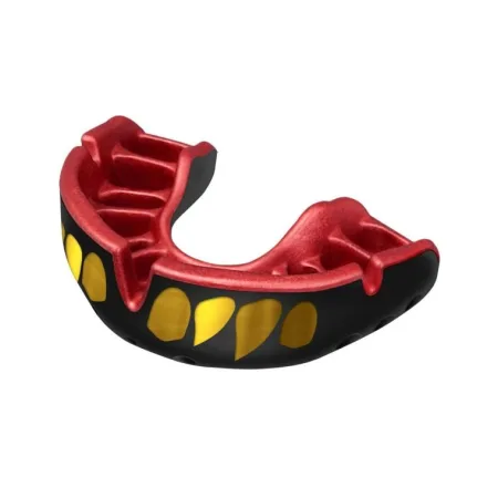 Капа OPRO Gold доросла (вік 11+) JAWS Black/Red (art.102504011)