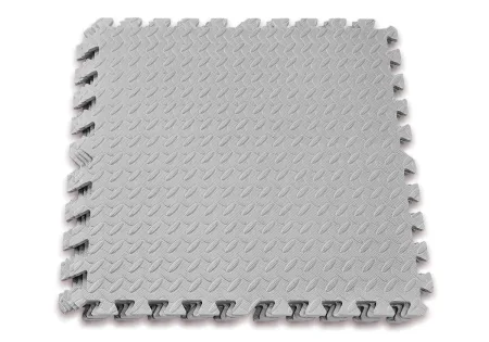 EasyFit SwallowTail Tatami Mat 4 pcs (60x60x1 cm) Puzzle Swallow Tail Gray