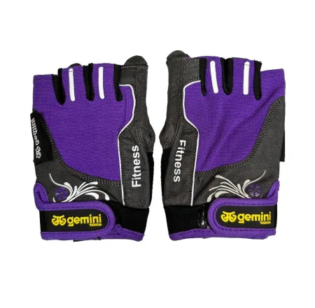 Рукавички для фітнесу M - Фіолетовий
