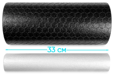 Масажний ролик EasyFit LightWeight 33х14 см з масажером для стоп 33х5 см