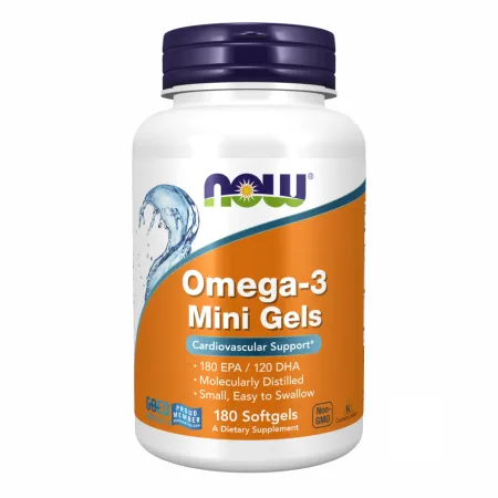 Omega-3 Mini Gels 500 мг - 180 софтгель