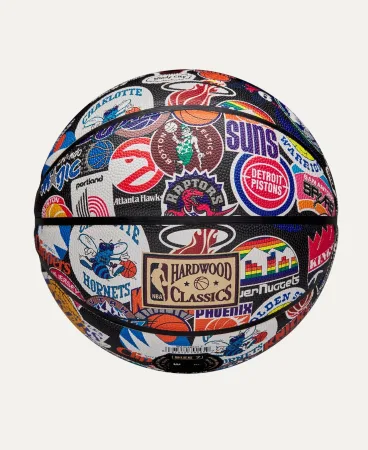 Баскетбольний м'яч Wilson NBA ALL TEAM RETRO BSKT розмір 7 WZ4028501 XB7 Оригінал