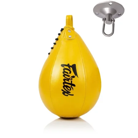 Пневмогруша боксерська Fairtex SB1 Yellow + кріплення