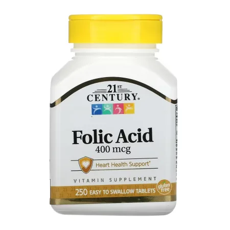 Folic Acid 400 мкг - 250 таблеток