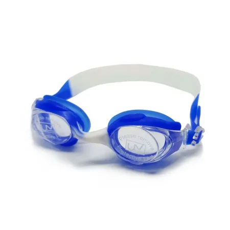 Окуляри для плавання дитячі чорний/білий