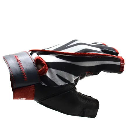 Рукавички для фітнесу MadMax MFG-911 Nine-eleven Zebra B&W zebra M