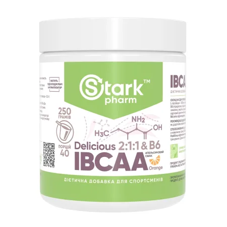 Stark IBCAA 2-1-1/Vit B6 - 250 г Апельсин