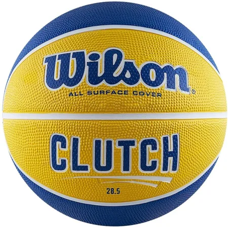 М'яч баскетбольний Wilson Cluch yellow/blue size 6