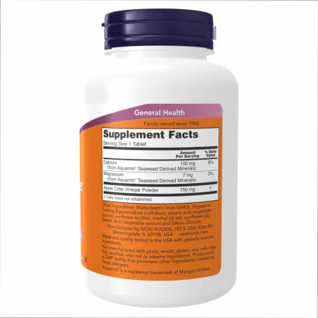 Apple Cider Vinegar 750 мг - 180 таблеток