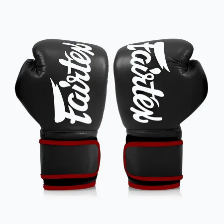 Боксерські рукавиці Fairtex BGV14 Black 10 унцій (бинти в комплекті)