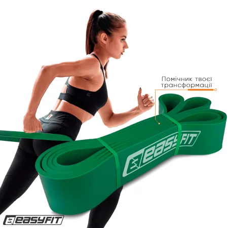 Гумова петля EasyFit 19 - 65 кг зелена