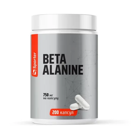 Beta Alanine 750 мг - 200 капсул