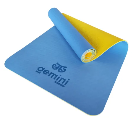 Килимок для фітнесу та йоги Sport TPE+TC 6 мм
