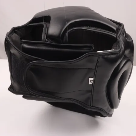 Боксерський шолом тренувальний PowerPlay 3048 Чорно-Білий S