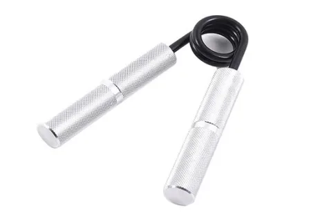 Кистьовий еспандер EasyFit Hand Grip PRO 70 кг сірий