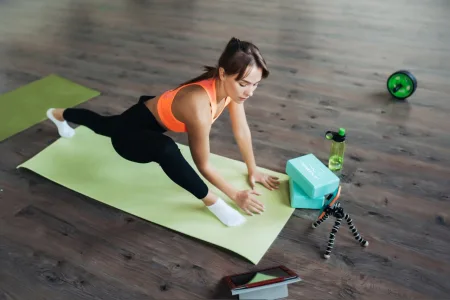 Блок для йоги PowerPlay 4006 Yoga Brick м'ятний