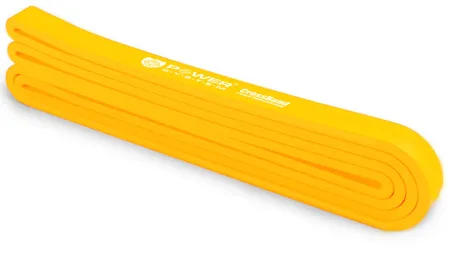 Еспандер петля гумка для фітнесу і кроссфіту Power System PS-4051 CrossFit Level 1 Yellow опір 4 - 25 кг