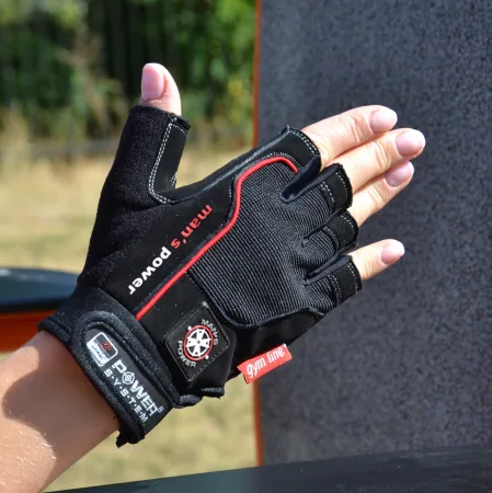 Рукавички для фітнесу Power System PS-2580 Man’s Power Black - L