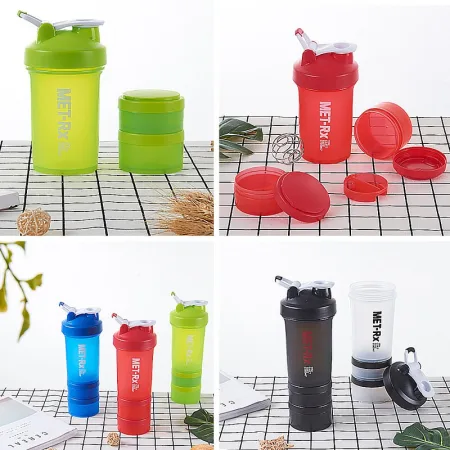 Шейкер Met-rx білий (+ 150мл + 100мл)