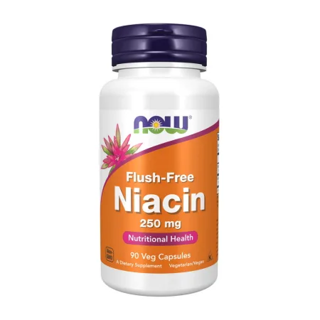 Flush Free Niacin 500 мг подвійної сили - 90 капсул