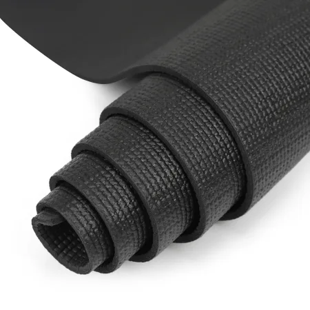 Килимок для фітнесу та йоги PVC Sport PVCY-6BK 173 см 61 см 6 мм чорний