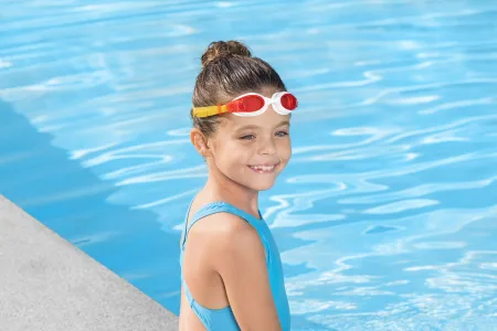 Окуляри для плавання Bestway 3-8 років 21062 зелено-синій