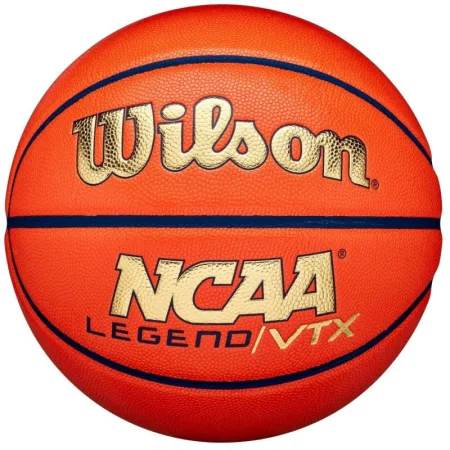М'яч баскетбольний Wilson NCAA Legend VTX BSKT size 7 Orange/Gold WZ2007401XB7 (оригінал)
