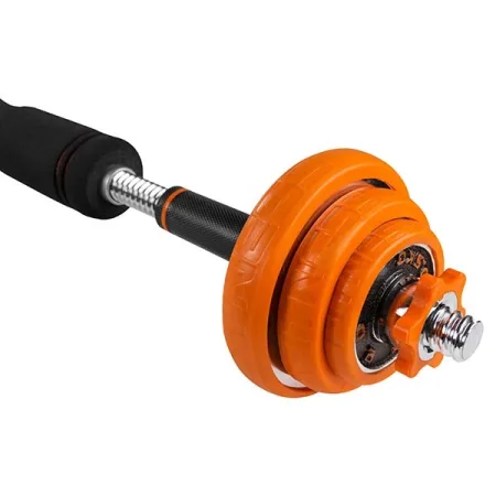 Гантелі розбірні хромовані з грифом у валізі 2 шт по 10 кг