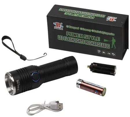 Фонарь X BALOG BL S26-T6 алюминиевый диапазон до 1000 м L-096