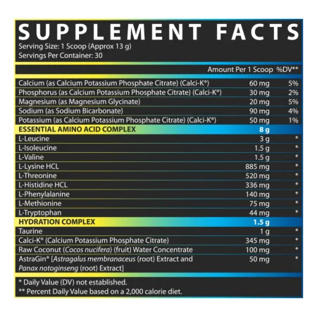 EAA Hydration - 30 порцій чорничний лимонад