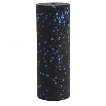 Масажний ролик (роллер) гладкий PowerPlay PP-4346 Mini EPP Foam Roller чорно/синій 15x5,3 см